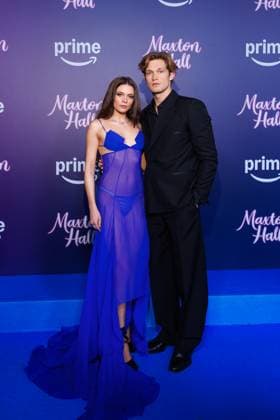 Amazon Premiere - Maxton Hall - Die Welt Zwischen Uns - Harriet Herbig-Matten und Damian Hardung bei der Amazon Prime Serien Premiere Maxton Hall - Die Welt Zwischen Uns im Tempodrom am 17.10.2025 in Berlin. Copyright: xEventpressxKochanx