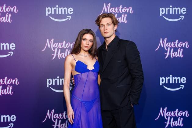 Amazon Premiere - Maxton Hall - Die Welt Zwischen Uns - Harriet Herbig-Matten und Damian Hardung bei der Amazon Prime Serien Premiere Maxton Hall - Die Welt Zwischen Uns im Tempodrom am 17.10.2025 in Berlin. Copyright: xEventpressxKochanx