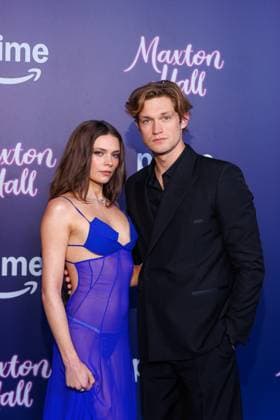 Amazon Premiere - Maxton Hall - Die Welt Zwischen Uns - Harriet Herbig-Matten und Damian Hardung bei der Amazon Prime Serien Premiere Maxton Hall - Die Welt Zwischen Uns im Tempodrom am 17.10.2025 in Berlin. Copyright: xEventpressxKochanx