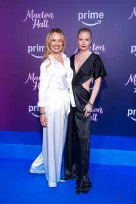 Amazon Premiere - Maxton Hall - Die Welt Zwischen Uns - Ines Hoppe und Anna-Lucia Gustman bei der Amazon Prime Serien Premiere Maxton Hall - Die Welt Zwischen Uns im Tempodrom am 17.10.2025 in Berlin. Copyright: xEventpressxKochanx