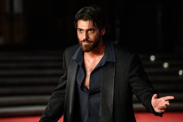 October 17, 2025, Rome, Italy: Can Yaman attends the Sandokan red carpet during the 20th Rome Film Festival at Auditorium Parco della Musica in Rome (Italy), October 17, 2025. Rome Italy  - ZUMAi110 20251017_zna_i110_118 Copyright: xAndreaxStacciolix