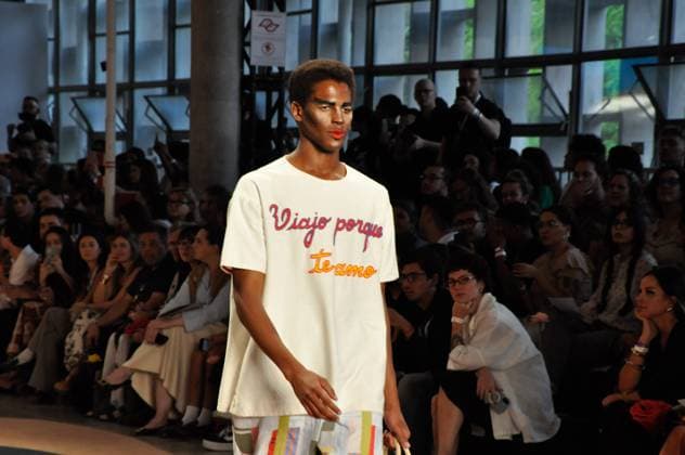SaO PAULO, SP - 17.10.2025: SPFW N60 - Fashion show by designer Antonio Castro - FOZ - this Friday (17) SPFW - Brazilian Cultures Pavilion, located in Ibirapuera Park in Sao Paulo, SP. x2826080x  ArmandoxFerraz