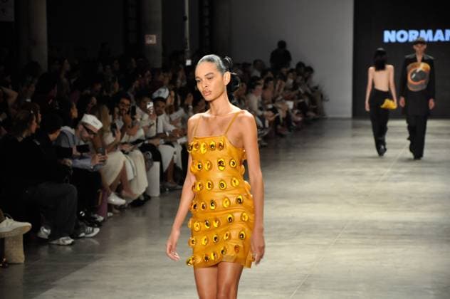 SaO PAULO, SP - 17.10.2025: SPFW N60 - Fashion show by designer Marco Normando, this Friday (17) SPFW - Brazilian Cultures Pavilion located in Ibirapuera Park in Sao Paulo, SP. x2826123x  ArmandoxFerraz