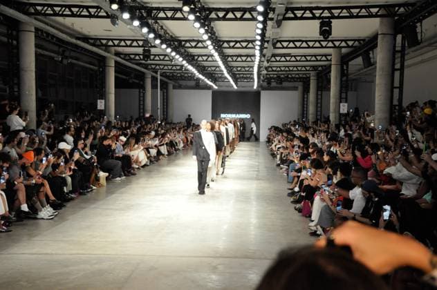SaO PAULO, SP - 17.10.2025: SPFW N60 - Fashion show by designer Marco Normando, this Friday (17) SPFW - Brazilian Cultures Pavilion located in Ibirapuera Park in Sao Paulo, SP. x2826135x  ArmandoxFerraz