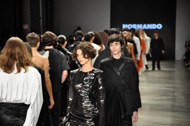 SaO PAULO, SP - 17.10.2025: SPFW N60 - Fashion show by designer Marco Normando, this Friday (17) SPFW - Brazilian Cultures Pavilion located in Ibirapuera Park in Sao Paulo, SP. x2826139x  ArmandoxFerraz
