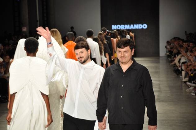 SaO PAULO, SP - 17.10.2025: SPFW N60 - Fashion show by designer Marco Normando, this Friday (17) SPFW - Brazilian Cultures Pavilion located in Ibirapuera Park in Sao Paulo, SP. x2826143x  ArmandoxFerraz