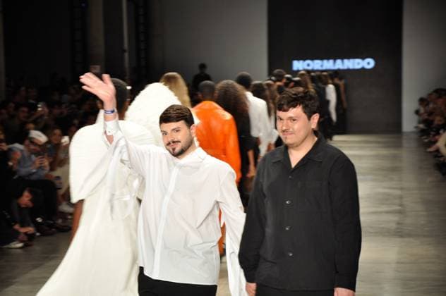 SaO PAULO, SP - 17.10.2025: SPFW N60 - Fashion show by designer Marco Normando, this Friday (17) SPFW - Brazilian Cultures Pavilion located in Ibirapuera Park in Sao Paulo, SP. x2826145x  ArmandoxFerraz