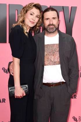 Mirrah Foulkes mit Ehemann David Michod bei der Premiere des Kinofilms Christy auf dem 69. BFI London Film Festival 2025 in der Royal Festival Hall. London, 17.10.2025