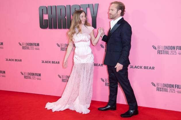 London Film Festival 2025 - Christy Arrivals at Royal Festival Hall, Southbank, London Sydney Sweeney and Ben Foster attends the Headline Gala of Christy at The 69th BFI London Film Festival at Royal Festival Hall, Southbank, London, England, UK on Friday 17 October, 2025., Credit:Justin Ng Avalon UK, England, London, Royal Festival Hall, Southbank  Copyright: xJustinxNgx xAvalonx 1046247321