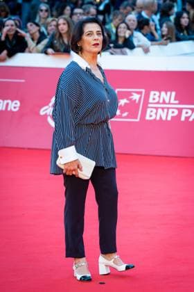 La Petite Cuisine De Mehdi red carpet during the 20th Rome Film Festival at Auditorium Parco Della Musica in Rome, Italy on 17 October 2025. Hiam Abbass attends the La Petite Cuisine De Mehdi red carpet during the 20th Rome Film Festival at Auditorium Parco Della Musica in Rome, Italy on 17 October 2025., Credit:Stefano Costantino TTL Avalon Italy, Rome  Copyright: xStefanoxCostantinoxTTLx xAvalonx 1046337621