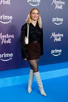 Alina Khani bei der Premiere der 2. Staffel der Amazon Prime Video Serie Maxton Hall - Die Welt zwischen uns im Tempodrom. Berlin, 17.10.2025
