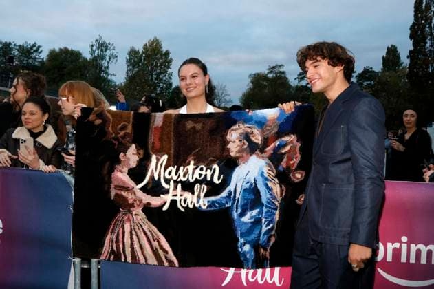 Frederic Balonier bei der Premiere der 2. Staffel der Amazon Prime Video Serie Maxton Hall - Die Welt zwischen uns im Tempodrom. Berlin, 17.10.2025