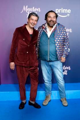 Hyun Wanner und Martin Neuhaus bei der Premiere der 2. Staffel der Amazon Prime Video Serie Maxton Hall - Die Welt zwischen uns im Tempodrom. Berlin, 17.10.2025