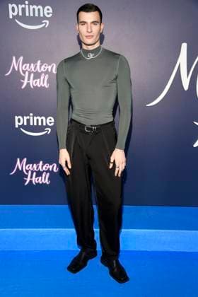 abb Maxton Hall Frieder Sell zu Gast auf dem blauen Teppich bei der Premiere der Amazon Prime TV Serie Maxton Hall - Die Welt zwischen uns Staffel 2 im Tempodrom am 17.10.2025 in Berelin Berlin Deutschland