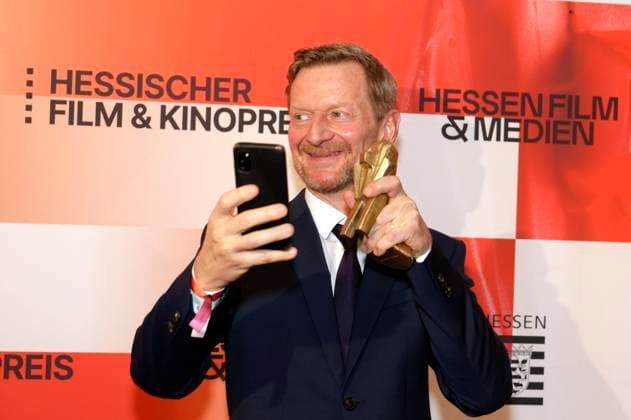 Michael Kessler bei der 36. Verleihung des Hessischen Film- und Kinopreises 2025 in der Alten Oper. Frankfurt am Main, 17.10.2025