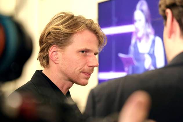 Tim Fehlbaum bei der 36. Verleihung des Hessischen Film- und Kinopreises 2025 in der Alten Oper. Frankfurt am Main, 17.10.2025