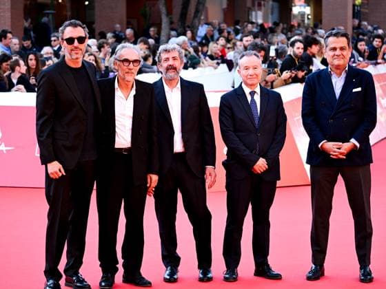 Roma Cinema Fest 2025, day 4 - Red carpet for the film Anatomy of an Instant. Pictured: Alberto Rodríguez (director) José Manuel Lorenzo, Jorge Pezzi,  Copyright: xMaurizioxD Avanzox xipa-agency.netx xDxAvanzo Provvisionatox IPA_Agency_IPA66744170
