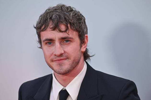 The History of Sound Gala at 69th BFI London Film Festival??????? LONDON, UNITED KINGDOM - OCTOBER 18: Irish actor Paul Mescal attends the premiere of The History of Sound during the 69th BFI London Film Festival at the Royal Festival Hall in London, United Kingdom on October 18, 2025. Rasid Necati Aslim Anadolu London United Kingdom. Editorial use only. Please get in touch for any other usage.  Copyright: x2025xAnadoluxRasidxNecatixAslimx
