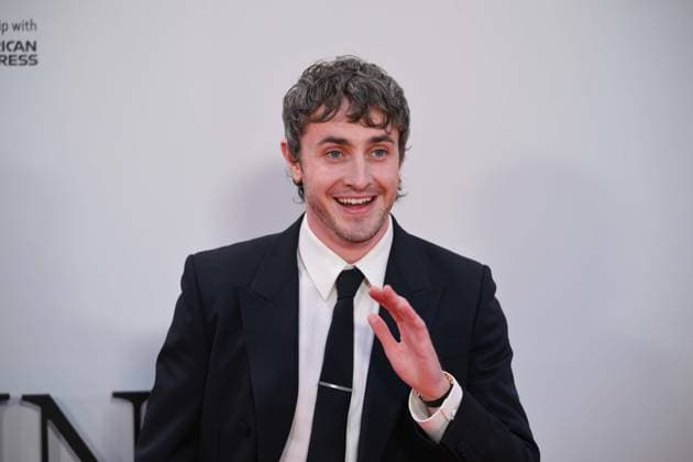 The History of Sound Gala at 69th BFI London Film Festival??????? LONDON, UNITED KINGDOM - OCTOBER 18: Irish actor Paul Mescal attends the premiere of The History of Sound during the 69th BFI London Film Festival at the Royal Festival Hall in London, United Kingdom on October 18, 2025. Rasid Necati Aslim Anadolu London United Kingdom. Editorial use only. Please get in touch for any other usage.  Copyright: x2025xAnadoluxRasidxNecatixAslimx