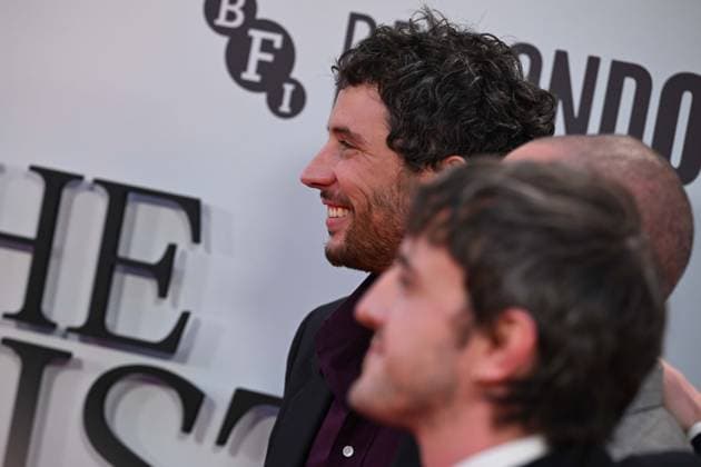 The History of Sound Gala at 69th BFI London Film Festival??????? LONDON, UNITED KINGDOM - OCTOBER 18: Irish actor Paul Mescal (R) and British actor Josh O’ Connor (L) attend the premiere of The History of Sound during the 69th BFI London Film Festival at the Royal Festival Hall in London, United Kingdom on October 18, 2025.??????? Rasid Necati Aslim Anadolu London United Kingdom. Editorial use only. Please get in touch for any other usage.  Copyright: x2025xAnadoluxRasidxNecatixAslimx