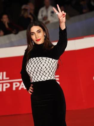 Roma Cinema Fest 2025, evening 4 - Red carpet screening of the film Palestine 36. Pictured: Aya Khalaf  Copyright: xMarcoxProvvisionatox xipa-agency.netx xDxAvanzo Provvisionatox IPA_Agency_IPA66763830