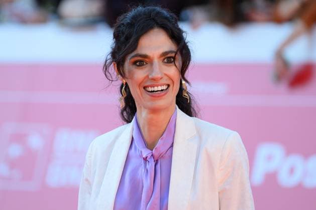 October 18, 2025, Rome, Italy: Roberta Mattei attends the Non essere cattivo red carpet during the 20th Rome Film Festival at Auditorium Parco della Musica in Rome (Italy), October 18, 2025. Rome Italy  - ZUMAi110 20251018_zna_i110_088 Copyright: xAndreaxStacciolix