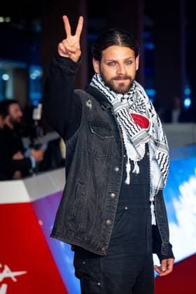 Palestine 36 red carpet during the 20th Rome Film Festival at Auditorium Parco Della Musica in Rome, Italy on 18 October 2025. Karim Daoud Anaya attends the Palestine 36 red carpet during the 20th Rome Film Festival at Auditorium Parco Della Musica in Rome, Italy on 18 October 2025., Credit:Stefano Costantino TTL Avalon Italy, Rome  Copyright: xStefanoxCostantinoxTTLx xAvalonx 1046605741
