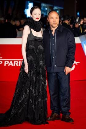 Good Boy red carpet during the 20th Rome Film Festival at Auditorium Parco Della Musica in Rome, Italy on 19 October 2025. Andrea Riseborough and Stephen Graham attend the Good Boy red carpet during the 20th Rome Film Festival at Auditorium Parco Della Musica in Rome, Italy on 19 October 2025., Credit:Stefano Costantino TTL Avalon Italy, Rome  Copyright: xStefanoxCostantinoxTTLx xAvalonx 1046733069