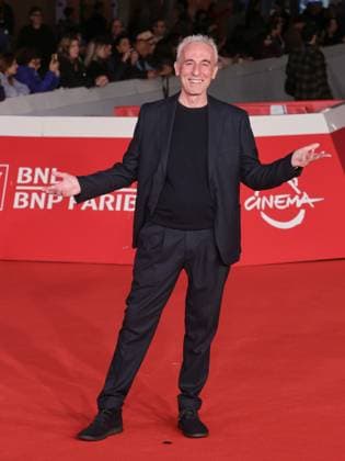Rome, Italy, Italy: Roma Cinema Fest 2025, evening 5 - Red carpet film Pirandello The Giant in Love. Pictured: Gaetano Aronica Rome Italy  - ZUMAp169 20251019_zea_p169_839 Copyright: xMarcoxProvvisionatox
