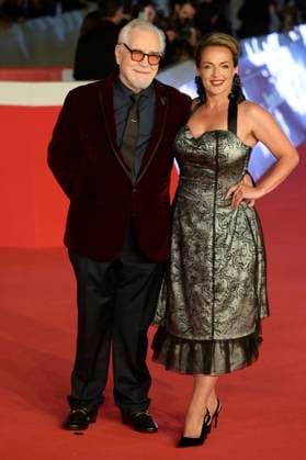 Glenrothan red carpet in Rome, Italy - 19 Oct 2025 Brian Cox (l) and Nicole Ansari Cox (r) attend the Glenrothan red carpet at Auditorium Parco della Musica at Rome Film Fest 2025. Rome Italy Copyright: xMarioxCartellix xSOPAxImagesx _DSC8238