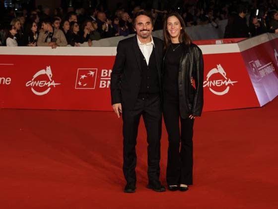 Roma Cinema Fest 2025, evening 5 - Red carpet film Brunori Sas – Il Tempo Delle Noci In the photo Piergiorgio Bellocchio and daughter  Copyright: xMarcoxProvvisionatox xipa-agency.netx xDxAvanzo Landi Provvisionatox IPA_Agency_IPA66829197