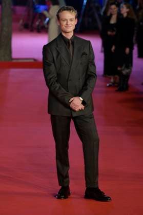 Good boy red carpet in Rome, Italy - 19 Oct 2025 Anson Boon attends the Good boy movie red carpet at Auditorium Parco della Musica at Rome Film Fest 2025. Rome Italy Copyright: xMarioxCartellix xSOPAxImagesx _DSC8244