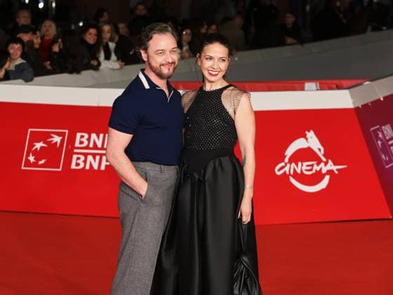 Roma Cinema Fest 2025, evening 5 - Red carpet film California Schemin Pictured: James McAvoy and Lisa Liberati  Copyright: xMarcoxProvvisionatox xipa-agency.netx xDxAvanzo Landi Provvisionatox IPA_Agency_IPA66831508