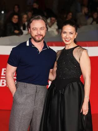 Roma Cinema Fest 2025, evening 5 - Red carpet film California Schemin Pictured: James McAvoy and Lisa Liberati  Copyright: xMarcoxProvvisionatox xipa-agency.netx xDxAvanzo Landi Provvisionatox IPA_Agency_IPA66831505