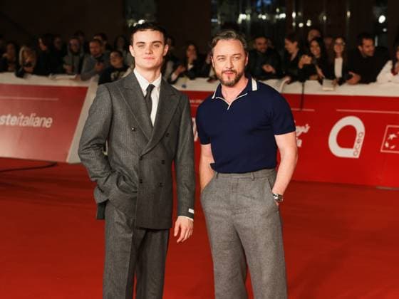 Roma Cinema Fest 2025, evening 5 - Red carpet film California Schemin In the photo Séamus McLean Ross James McAvoy  Copyright: xMarcoxProvvisionatox xipa-agency.netx xDxAvanzo Landi Provvisionatox IPA_Agency_IPA66831545