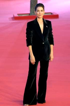 Giulia Michelini bei der Premiere des Kinofilms Il falsario auf dem 20. Internationalen Filmfestival von Rom Festa del Cinema di Roma 2025 im Auditorium Parco della Musica. Rom, 19.10.2025