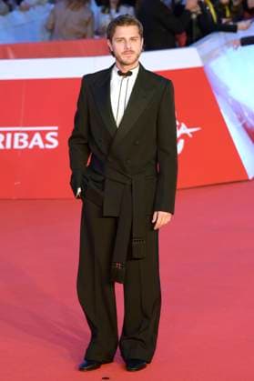 Andrea Arcangeli bei der Premiere des Kinofilms Il falsario auf dem 20. Internationalen Filmfestival von Rom Festa del Cinema di Roma 2025 im Auditorium Parco della Musica. Rom, 19.10.2025