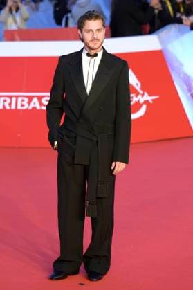 Andrea Arcangeli bei der Premiere des Kinofilms Il falsario auf dem 20. Internationalen Filmfestival von Rom Festa del Cinema di Roma 2025 im Auditorium Parco della Musica. Rom, 19.10.2025