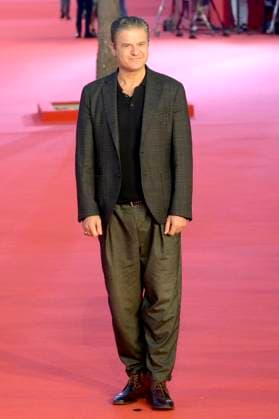 Edoardo Pesce bei der Premiere des Kinofilms Il falsario auf dem 20. Internationalen Filmfestival von Rom Festa del Cinema di Roma 2025 im Auditorium Parco della Musica. Rom, 19.10.2025