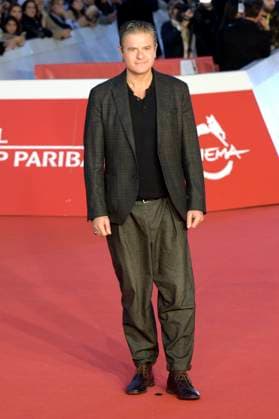 Edoardo Pesce bei der Premiere des Kinofilms Il falsario auf dem 20. Internationalen Filmfestival von Rom Festa del Cinema di Roma 2025 im Auditorium Parco della Musica. Rom, 19.10.2025