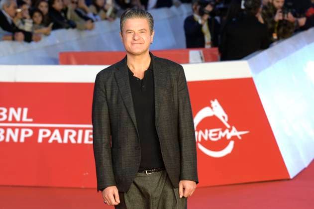 Edoardo Pesce bei der Premiere des Kinofilms Il falsario auf dem 20. Internationalen Filmfestival von Rom Festa del Cinema di Roma 2025 im Auditorium Parco della Musica. Rom, 19.10.2025