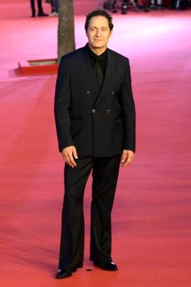 Claudio Santamaria bei der Premiere des Kinofilms Il falsario auf dem 20. Internationalen Filmfestival von Rom Festa del Cinema di Roma 2025 im Auditorium Parco della Musica. Rom, 19.10.2025