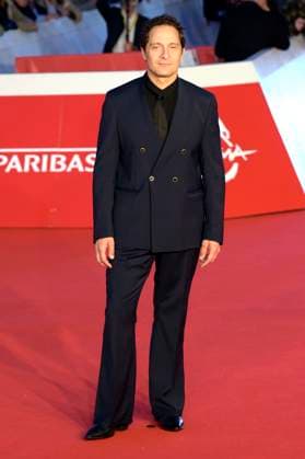 Claudio Santamaria bei der Premiere des Kinofilms Il falsario auf dem 20. Internationalen Filmfestival von Rom Festa del Cinema di Roma 2025 im Auditorium Parco della Musica. Rom, 19.10.2025