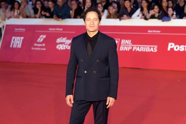 Claudio Santamaria bei der Premiere des Kinofilms Il falsario auf dem 20. Internationalen Filmfestival von Rom Festa del Cinema di Roma 2025 im Auditorium Parco della Musica. Rom, 19.10.2025