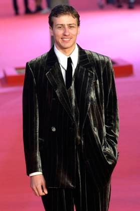 Mattia Carrano bei der Premiere des Kinofilms Il falsario auf dem 20. Internationalen Filmfestival von Rom Festa del Cinema di Roma 2025 im Auditorium Parco della Musica. Rom, 19.10.2025