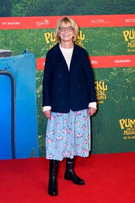 Gisela Schneeberger bei der Premiere des Kinofilms Pumuckl und das große Missverständnis im Mathäser Filmpalast. München, 19.10.2025