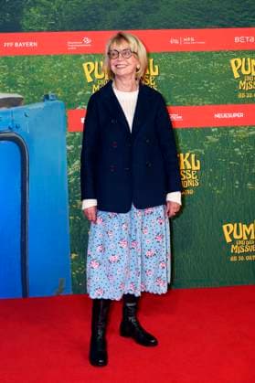 Gisela Schneeberger bei der Premiere des Kinofilms Pumuckl und das große Missverständnis im Mathäser Filmpalast. München, 19.10.2025