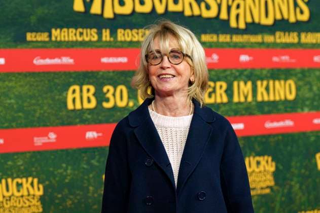 Gisela Schneeberger bei der Premiere des Kinofilms Pumuckl und das große Missverständnis im Mathäser Filmpalast. München, 19.10.2025