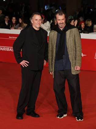 Roma Cinema Fest 2025, evening 6 - red carpet for the film NOUVELLE VAGUE. Pictured: Richard Linklater and Andrea Occhipinti  Copyright: xMarcoxProvvisionatox xipa-agency.netx xDxAvanzo Landi Provvisionatox IPA_Agency_IPA66860454