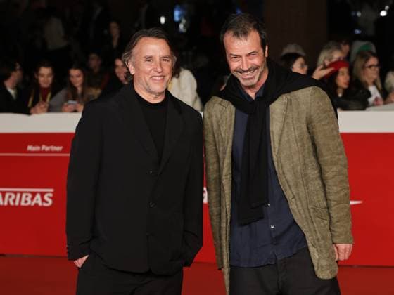 Roma Cinema Fest 2025, evening 6 - red carpet for the film NOUVELLE VAGUE. Pictured: Richard Linklater and Andrea Occhipinti  Copyright: xMarcoxProvvisionatox xipa-agency.netx xDxAvanzo Landi Provvisionatox IPA_Agency_IPA66860459